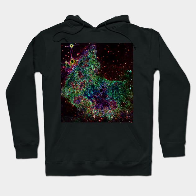 Black Panther Art - Glowing Edges 393 Hoodie by The Black Panther